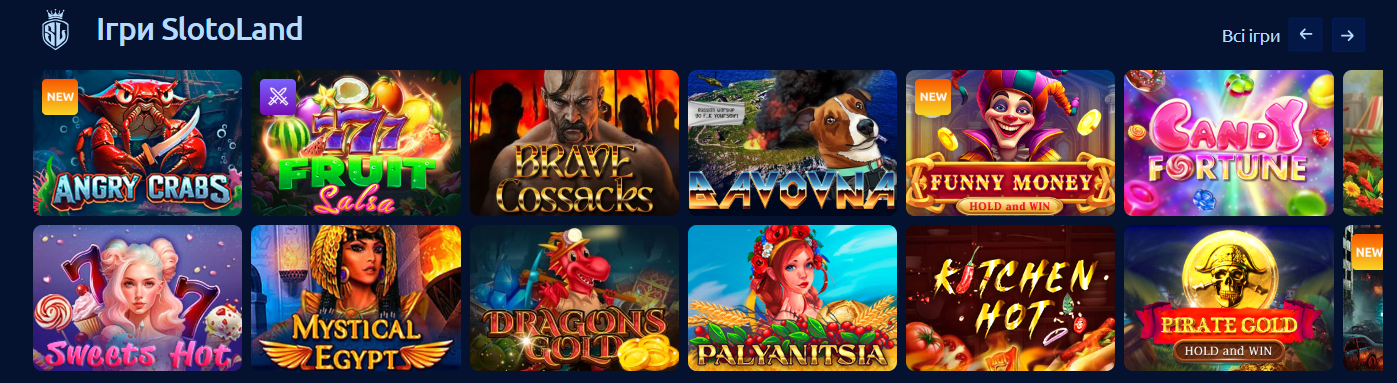 Ігр Slotoland